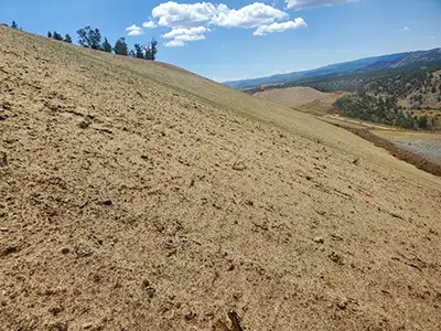 Land reclamation in Durango, Colorado